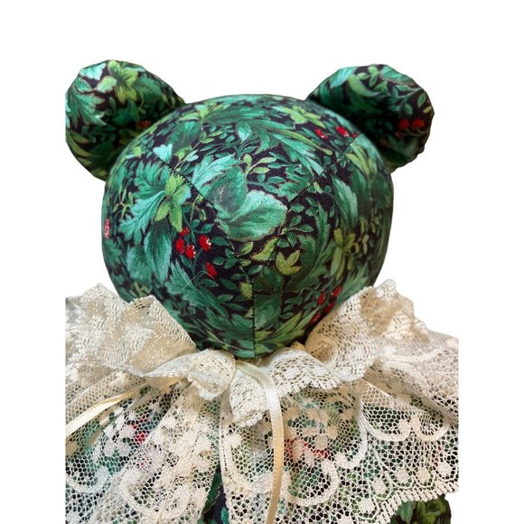 Homemade Stuffed Plush Teddy Bear Christmas Theme Pattern - Picture 11 of 11